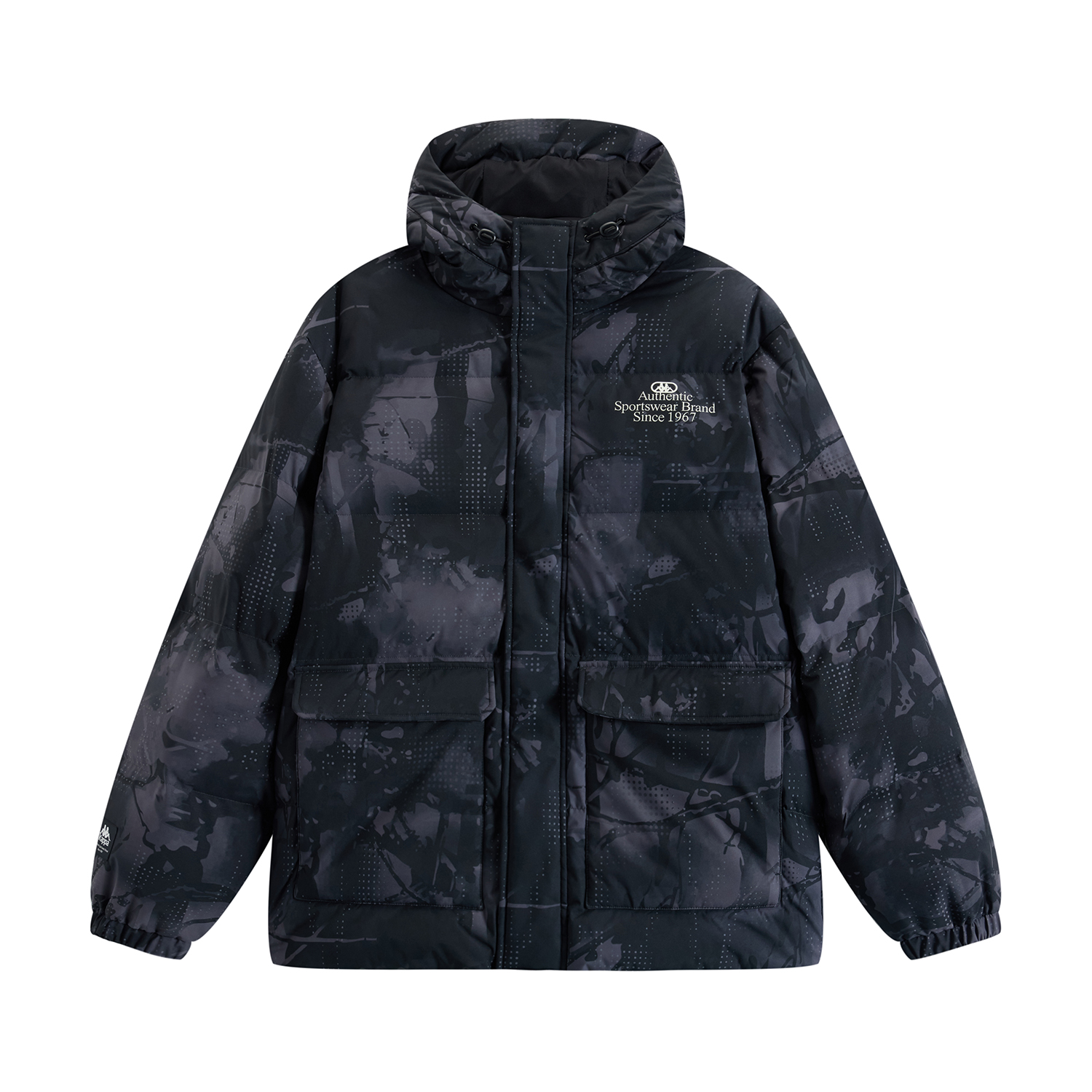 Kappa PLAYER Unisex Short Hooded Down Jacket Winter Outdoor Warm Coat K0EZ2YY31D 圖 2