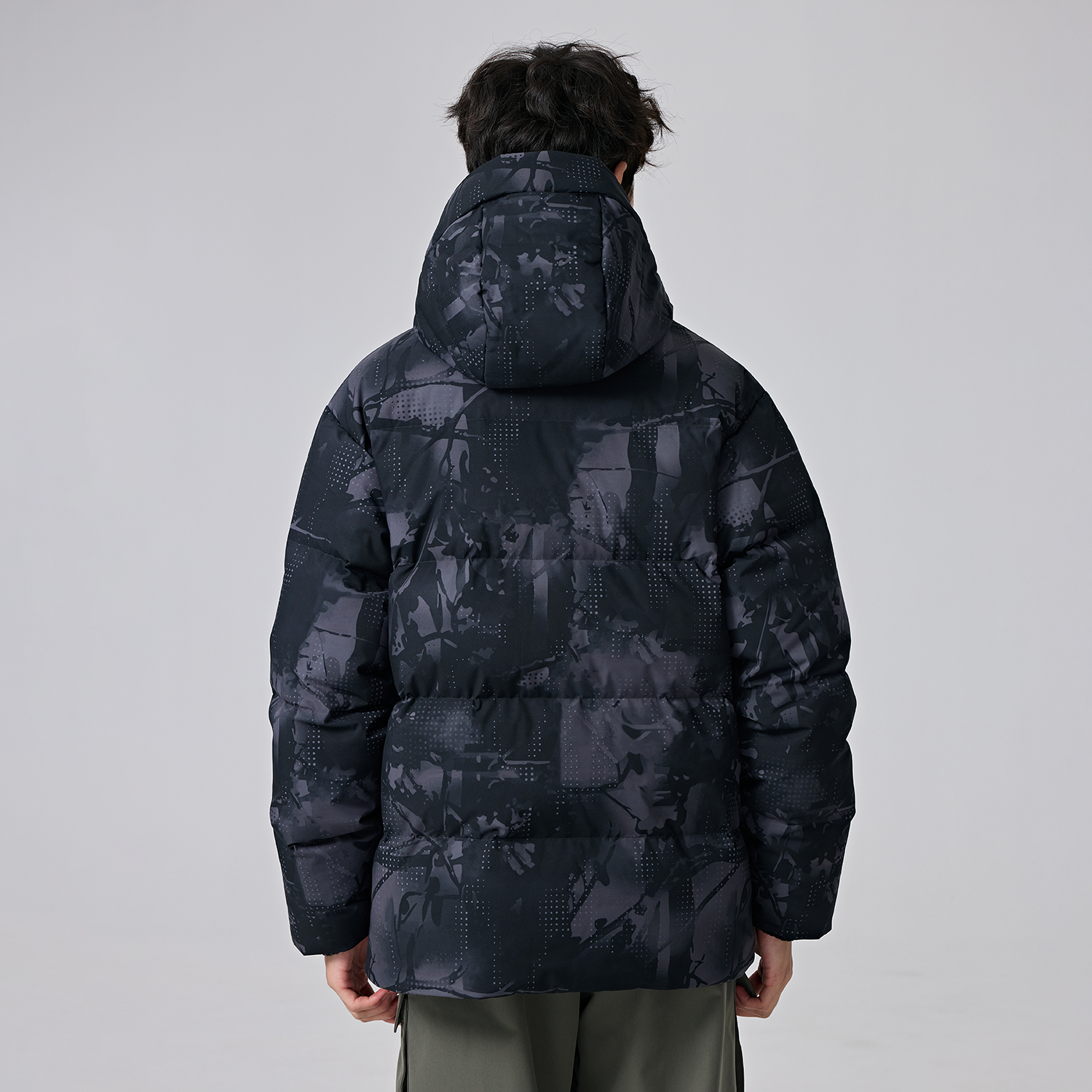 Kappa PLAYER Unisex Short Hooded Down Jacket Winter Outdoor Warm Coat K0EZ2YY31D 圖 8