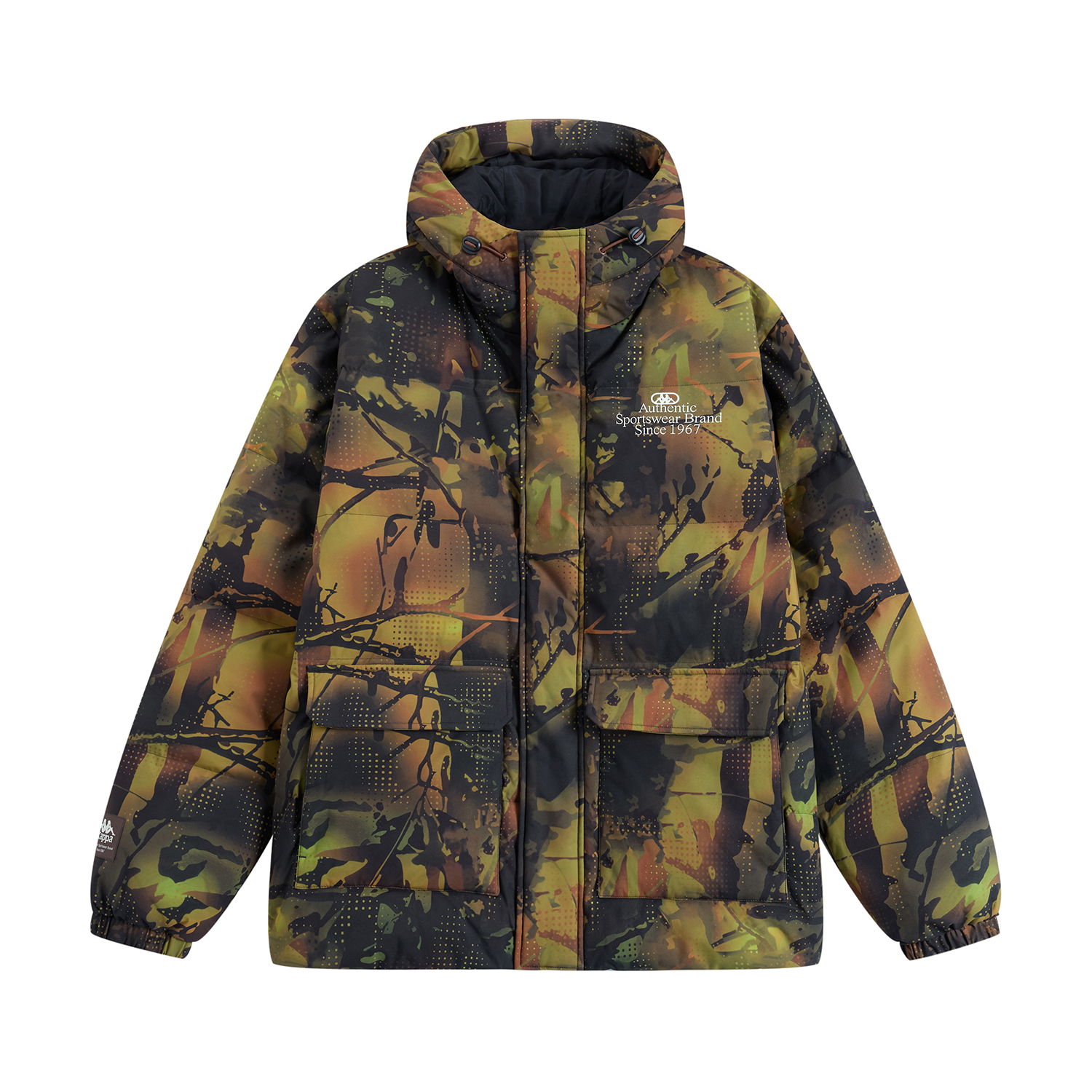 Kappa PLAYER Unisex Short Hooded Down Jacket Winter Outdoor Warm Coat K0EZ2YY31D 圖 9