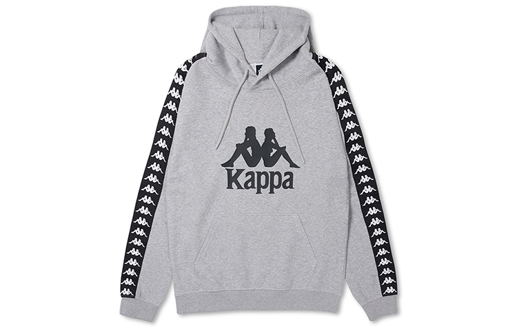 Kappa Pullover Hoodie Minimalist Knit Sports Sweatshirt for Men K0D72MT84