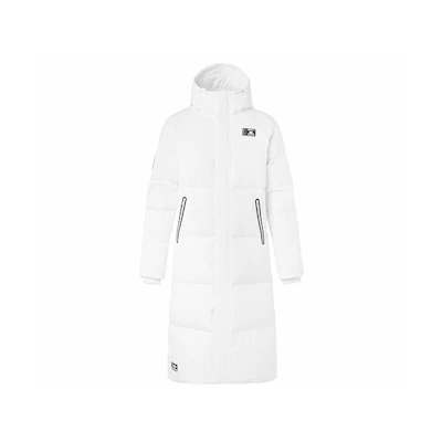 Kappa Reflective Long Hooded Down Jacket Winter Couple's Edition K0AZ2YY88D