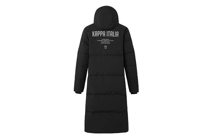 Kappa Reflective Long Hooded Down Jacket Winter Couple's Edition K0AZ2YY88D 圖 7