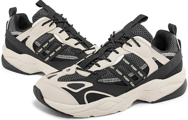 Kappa Retro 'Black Beige' K0CZ5MC89-990A Shop Kappa Retro 'Black Beige' K0CZ5MC89-990A