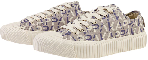 Lookbook Sneaker Kappa Retro Kasual Canvas 'Abu Vulkanik' K0CX5VS08D-1561