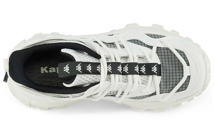 Kappa Retro Casual Dad Shoe 'White Grey' 圖 3