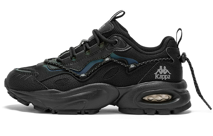 Kappa Retro Casual Low 'Black Silver' K0CY5MC53-990