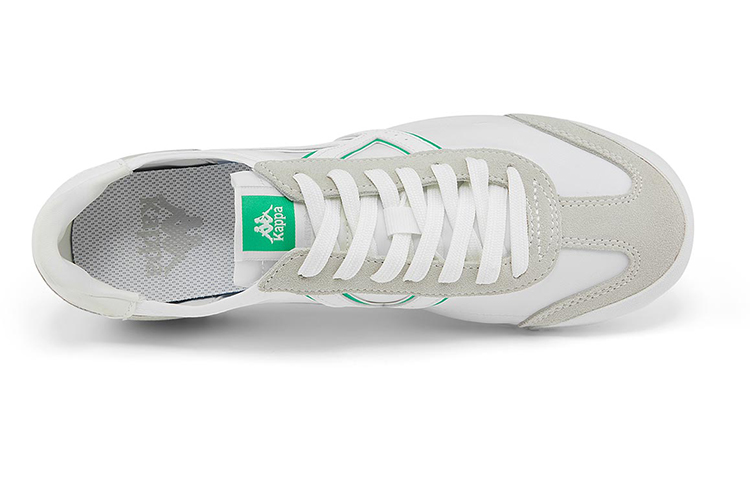 Lookbook Kappa Retro Casual Sneakers ''Wit Groen'' K0BX5BB01-012