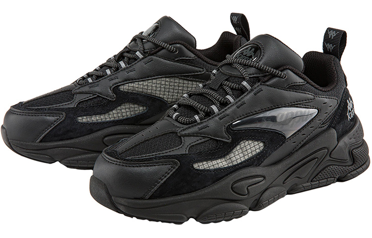 Lookbook Kappa 复古厚底低帮‘黑’ K0BZ5MC50-990