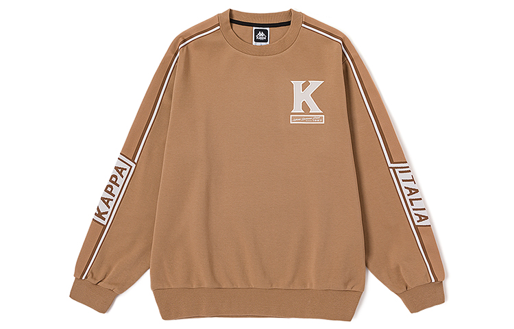 Kappa Retro Colorblock Knit Crewneck Pullover Sweatshirt Unisex Casual Long Sleeve K0DY2WT62D