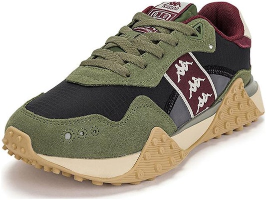 Kappa Retro Comfort Low 'Hijau Hitam' K0DZ5MM07-990 Lookbook Kappa Retro Comfort Low 'Hijau Hitam' K0DZ5MM07-990