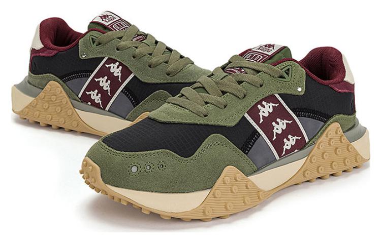 Shop Kappa Retro Comfort Low 'Hijau Hitam' K0DZ5MM07-990