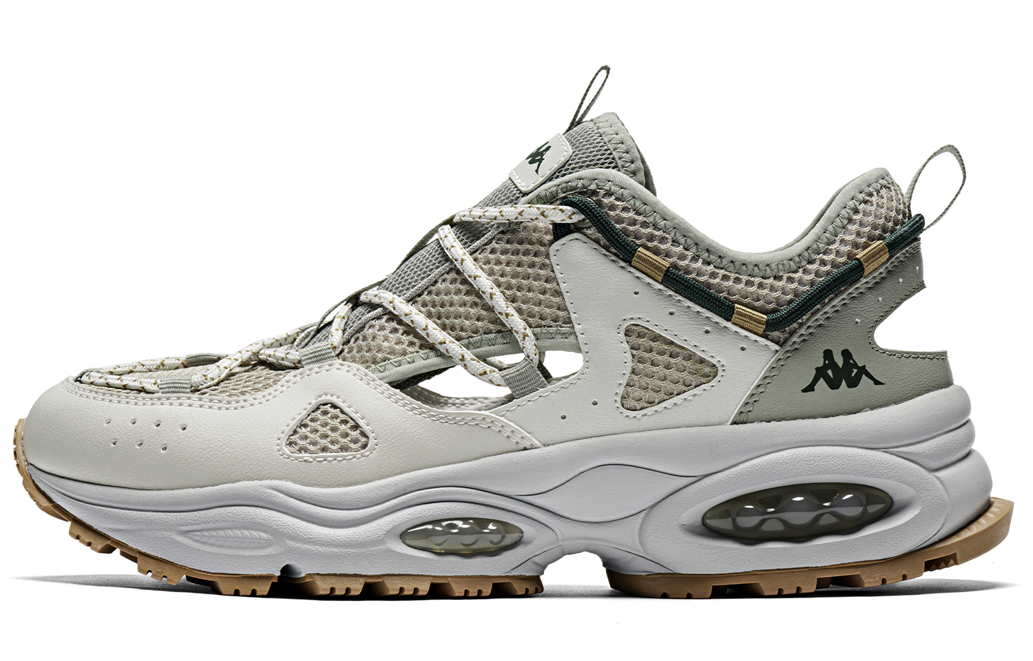 Kappa Retro CMFT Sandals 'Grey'