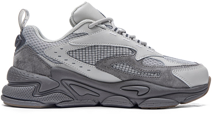 Kappa Retro Dad Shoe 'Grey Shock-Absorbent Slip-Resistant Low' K0BZ5MC15D-133 Order Kappa Retro Dad Shoe 'Grey Shock-Absorbent Slip-Resistant Low' K0BZ5MC15D-133