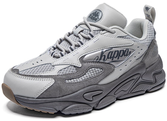 Kappa Retro Dad Shoe 'Grey Shock-Absorbent Slip-Resistant Low' K0BZ5MC15D-133 Lookbook Kappa Retro Dad Shoe 'Grey Shock-Absorbent Slip-Resistant Low' K0BZ5MC15D-133