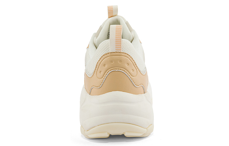 Kappa Retro Deconstructed Dad Sneakers 'White Light Yellow Tan' 圖 5