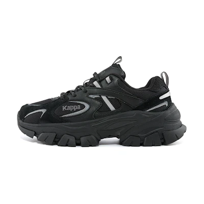 Kappa Retro Deconstructed Low 'Black Silver'