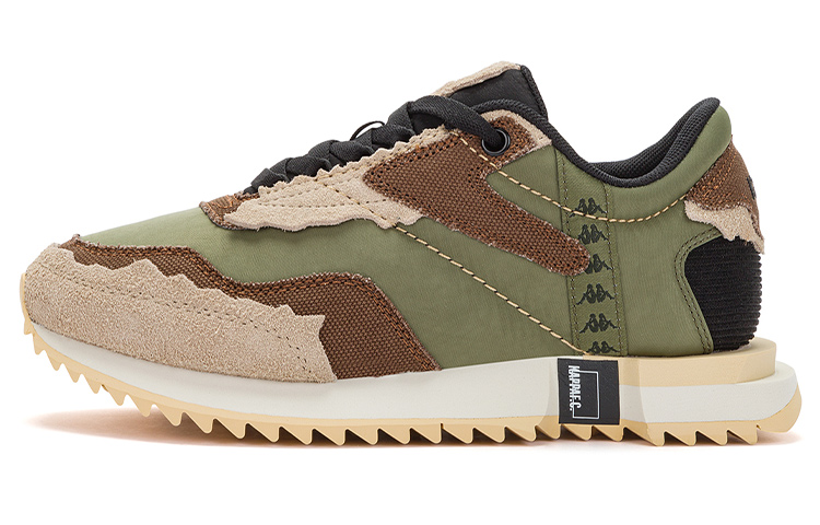 Kappa Retro Deconstructed Low 'Green Coffee Black' K0CZ5MM06-3994