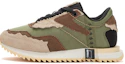 Buy Kappa 復古解構休閒 低幫 跑步鞋 男女同款 綠咖黑