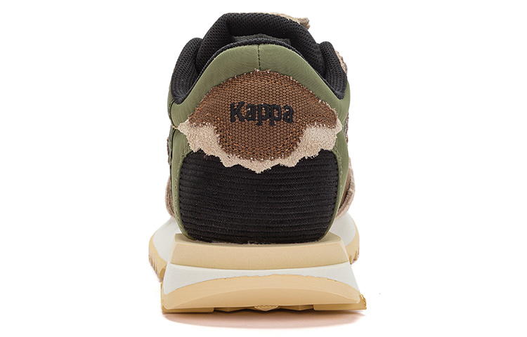 Purchase Kappa 復古解構休閒 低幫 跑步鞋 男女同款 綠咖黑