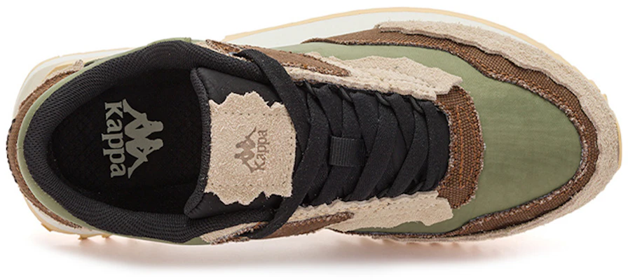 Kappa 復古解構休閒 低幫 跑步鞋 男女同款 綠咖黑 Details for Kappa 復古解構休閒 低幫 跑步鞋 男女同款 綠咖黑