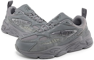 Kappa 復古解構潮流 低筒 老爹鞋 男女同款 陰影灰 Shop Kappa 復古解構潮流 低筒 老爹鞋 男女同款 陰影灰