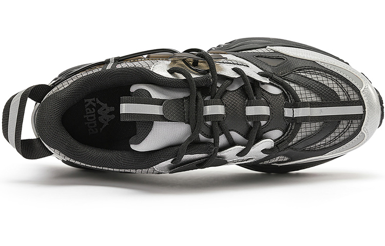 Purchase Kappaレトロ解体ローファー 黒/銀 K0CY5MC10D-990