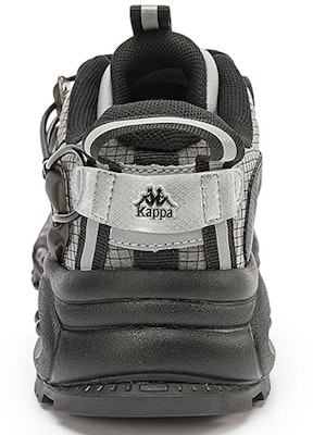 Kappa 復古解構 增高 低筒 老爹鞋 男女同款 黑銀 Details for Kappa 復古解構 增高 低筒 老爹鞋 男女同款 黑銀