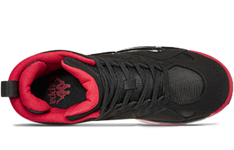 Kappa Retro High-Top Basketball 'Black' 圖 2