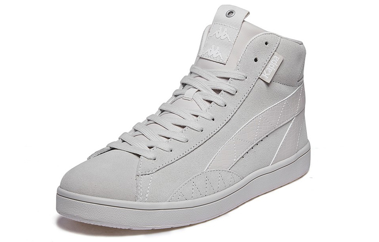 Lookbook カッパ レトロ ハイカットスニーカー (グレー) K0955CC53-133