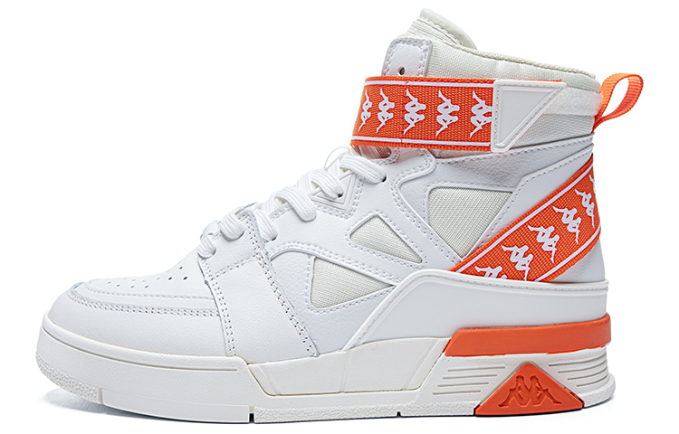 Kappa Retro High-Top 'White Orange'