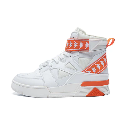 Kappa Retro High-Top 'White Orange'