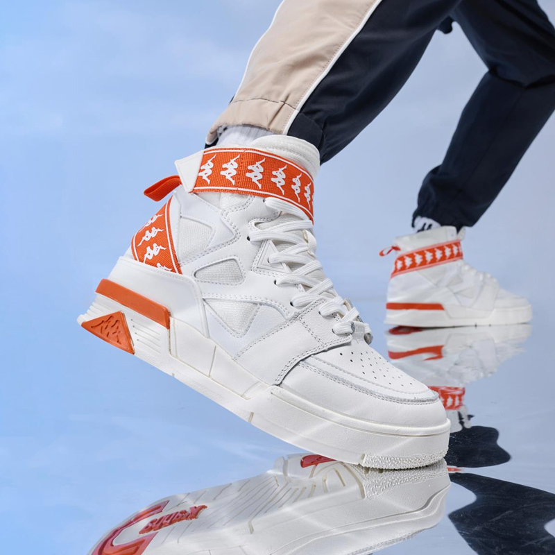 Kappa Retro High-Top 'White Orange' 圖 7