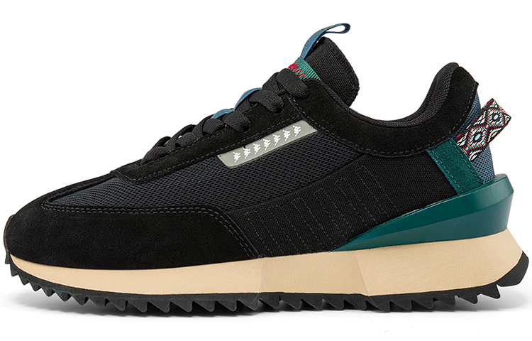 Kappa Retro Lightweight Durable Sneakers 'Black' K0BZ5MM39-990
