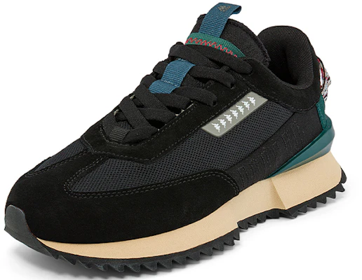 Kappa Retro Lightweight Durable Sneakers 'Black' K0BZ5MM39-990 Order Kappa Retro Lightweight Durable Sneakers 'Black' K0BZ5MM39-990