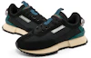 Shop Kappa Retro Lightweight Durable Sneakers 'Black' K0BZ5MM39-990
