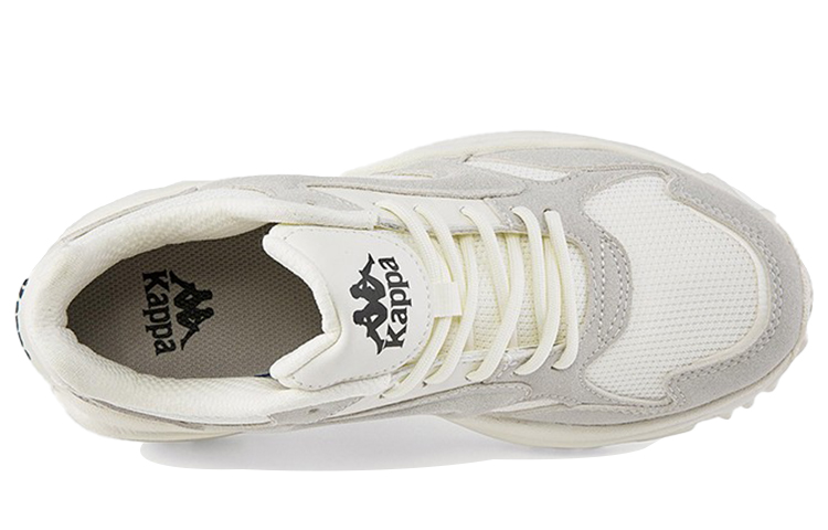 Lookbook Kappa Retro Lightweight Running Shoe 'White Grey' K0A55MM71-025