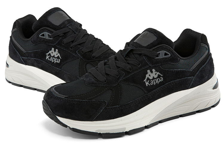 Kappa Retro Lightweight Sneakers 'Black' 圖 4