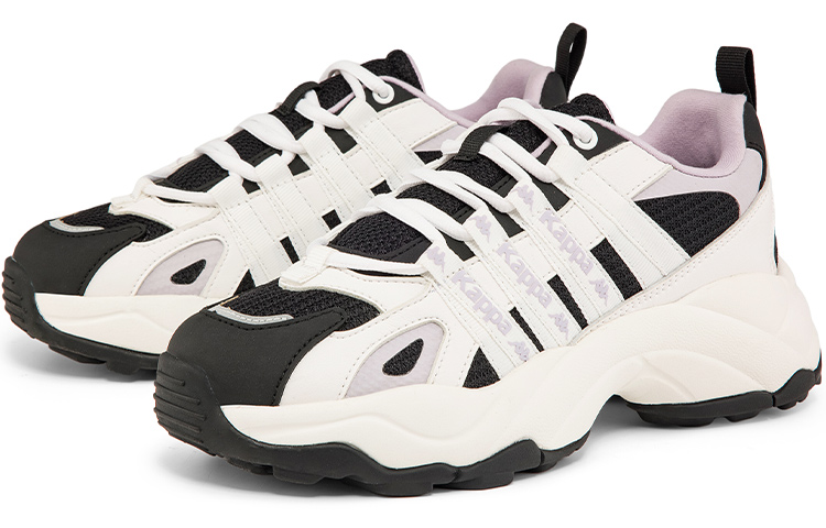 Kappa Retro Low-Top 'White Black' 圖 3