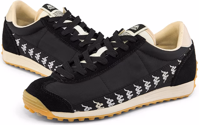 Kappa Retro Low 'Hitam' K0CW5MM18-990 Shop Kappa Retro Low 'Hitam' K0CW5MM18-990