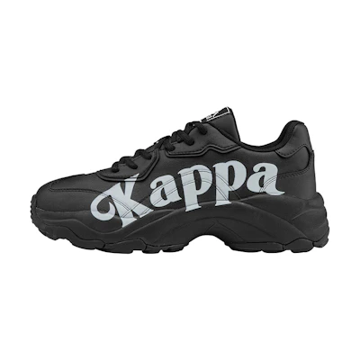 Kappa Retro Low 'Black Fashion'
