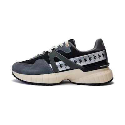 Kappa Retro Low 'Black Grey'