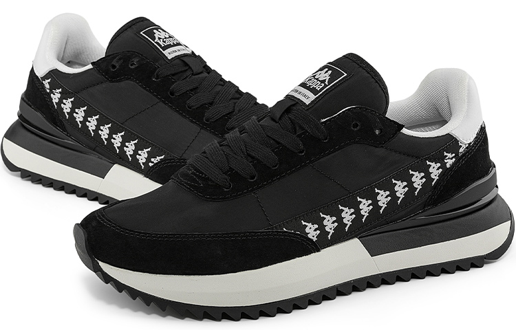 Kappa Retro Low 'Black White' 圖 4