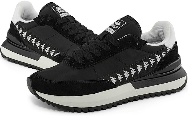 Kappa Retro Low ''Schwarz Weiß'' K0CY5MM92-990 Shop Kappa Retro Low ''Schwarz Weiß'' K0CY5MM92-990