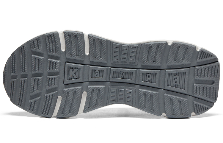 Sizing Kappa 加絨保暖復古百搭氣質 低筒 跑步鞋 男女同款 灰色