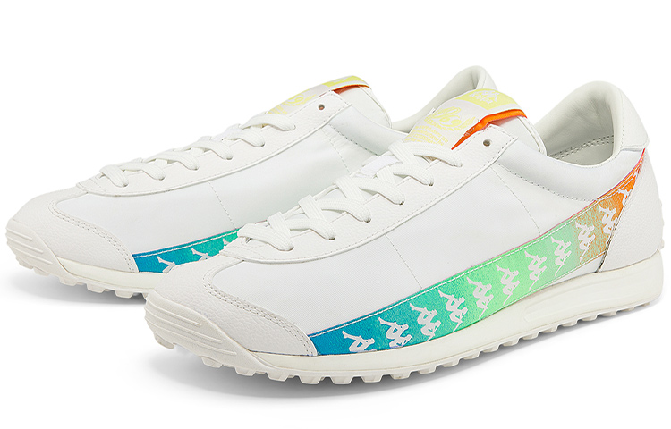 Lookbook Kappa 复古低帮 '白色' K0CW5MM18D-012