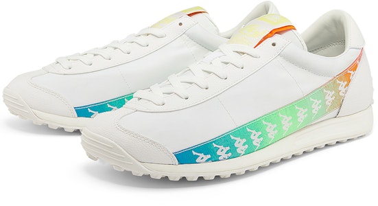 Kappa 串標復古 低幫 跑步鞋 男女同款 白 Lookbook Kappa 串標復古 低幫 跑步鞋 男女同款 白