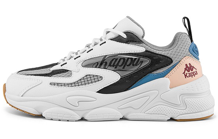 Kappa Retro Low 'White Black Grey'