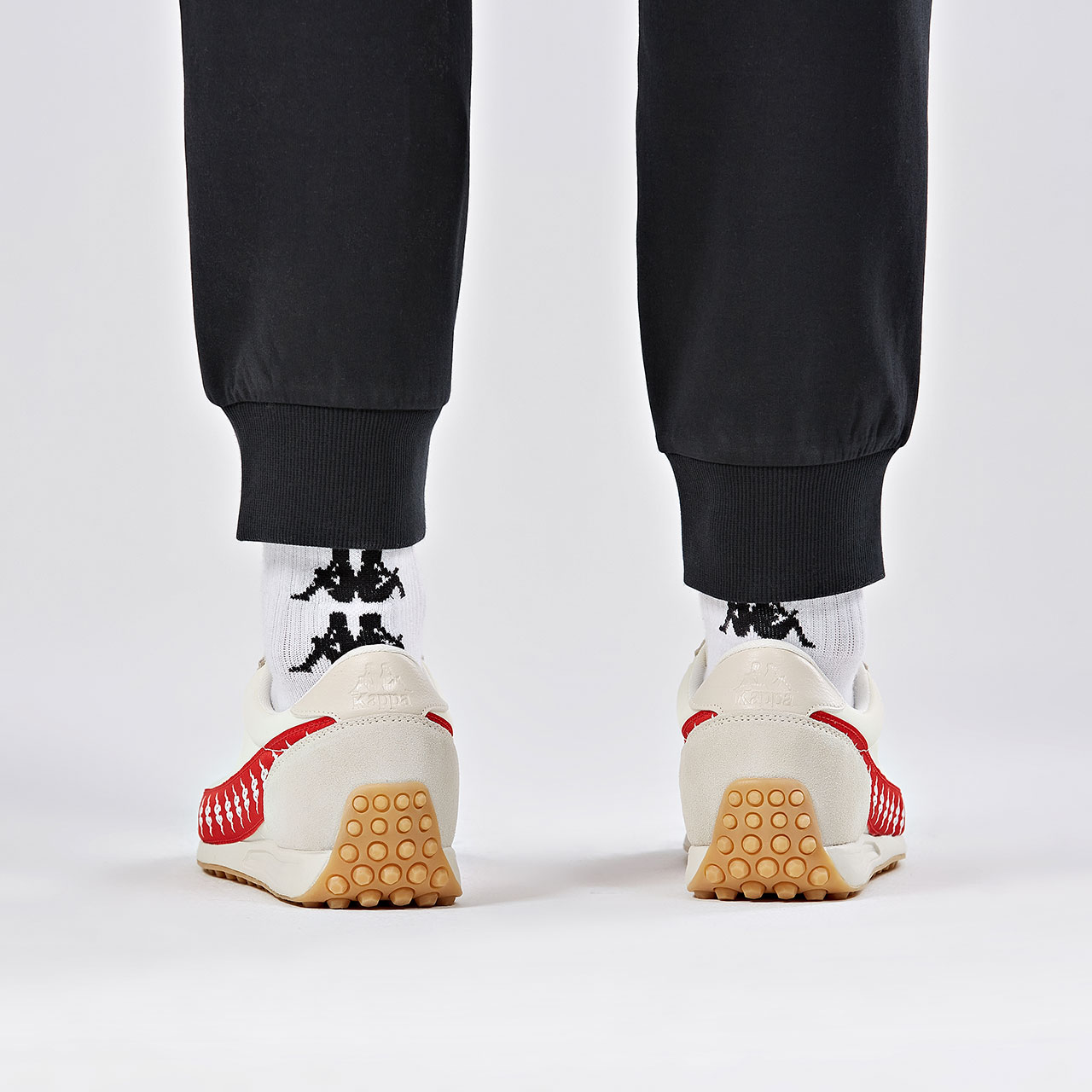 Sizing Kappa Retro Low ''Bianco Ciliegia Rossa'' K0CW5MM18-0106