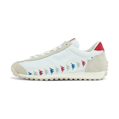 Kappa Retro Low 'White Red Blue'