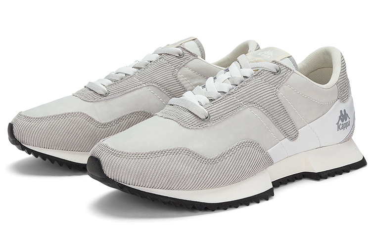 Kappa Retro Low-Top Running Shoes 'Grey Patchwork' 圖 3